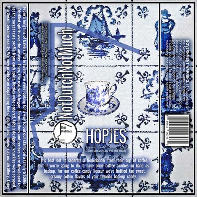 NotDutchNotMuch Hopjes Liqueur 750ML BTL