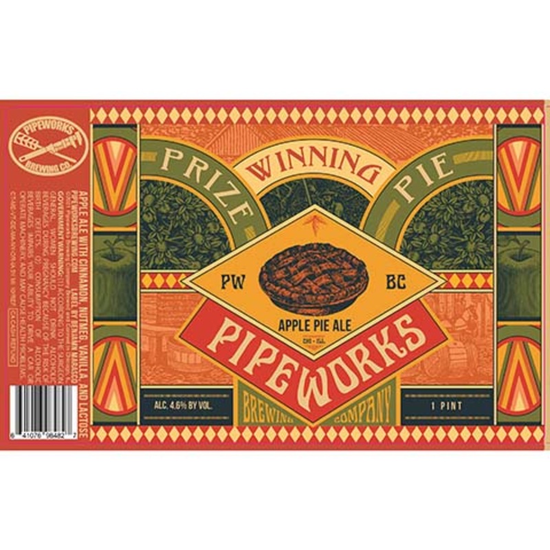 Pipeworks Prize Winning Pie Ale 16OZ SINGLE CAN