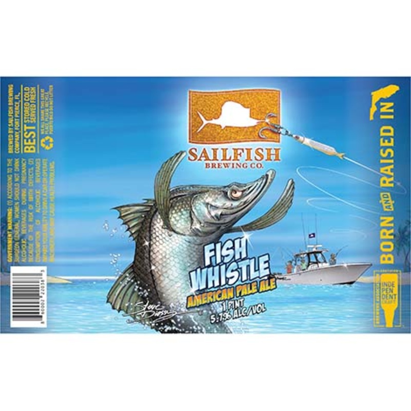 Sailfish Fish Whistle American Pale Ale 16OZ SINGLE CAN
