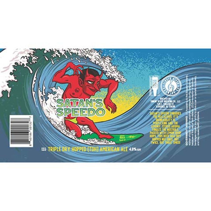 Singin’ River Satan’s Speedo TDH American Ale 12OZ SINGLE CAN