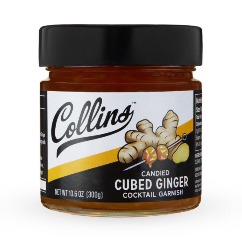 COLLINS CANDIED CUBED GINGER 10.6OZ @ St. Albert [1057626] 313 ml