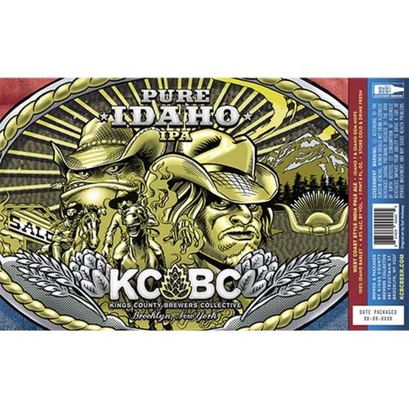 Kings County Brewers Collective Pure Idaho IPA 16OZ SINGLE CAN