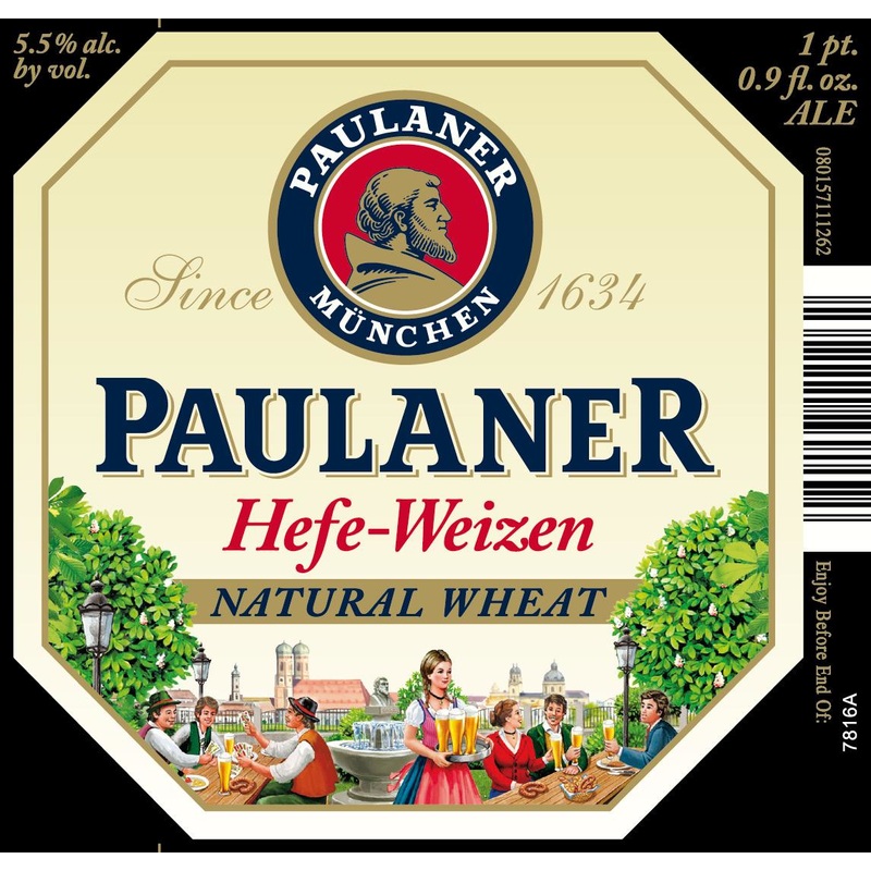 PAULANER HEFE WEIZEN 2/12PK 11.2 oz (24)