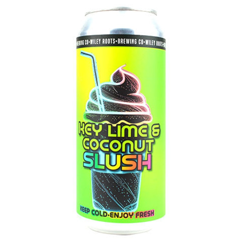 Wiley Roots Key Lime & Coconut Slush 16OZ SINGLE CAN