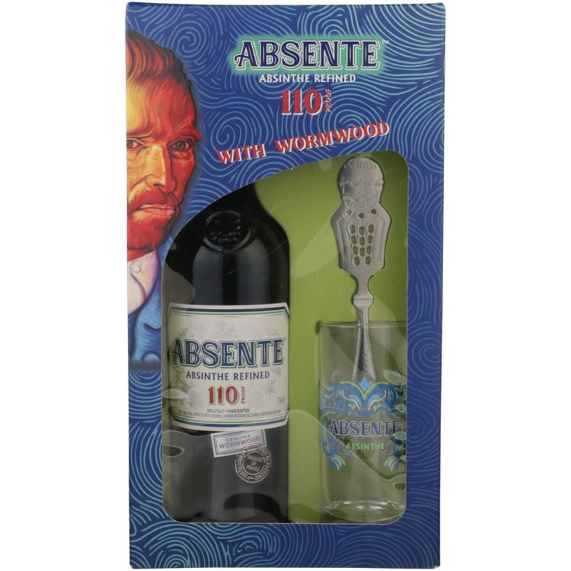 ABSENT ABSINTHE 110 W/ GLASS & SPOON 750ML 750ML