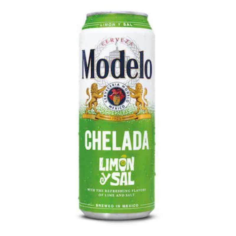 Beer 24oz Can Modelo Chelada Limon Y Sal