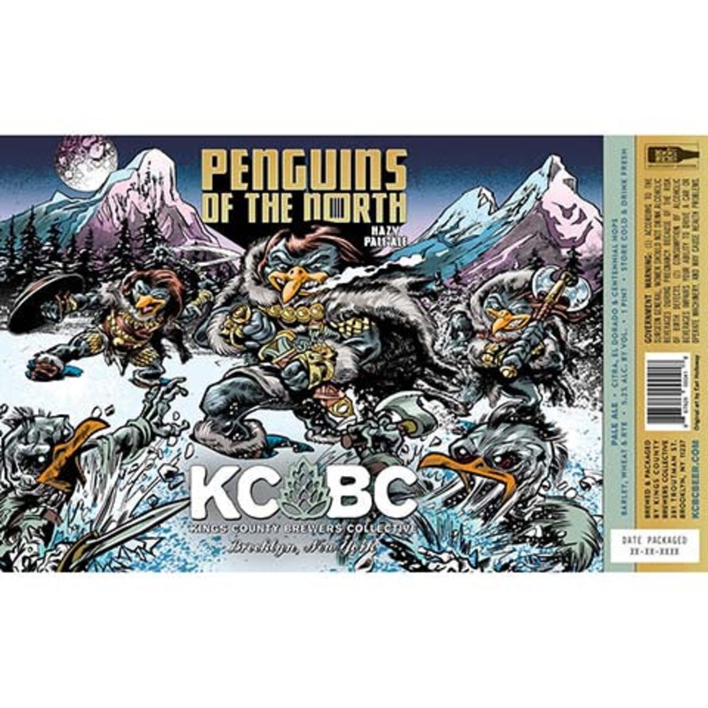 Kings County Brewers Collective Penguins Of The North 16OZ SINGLE CAN