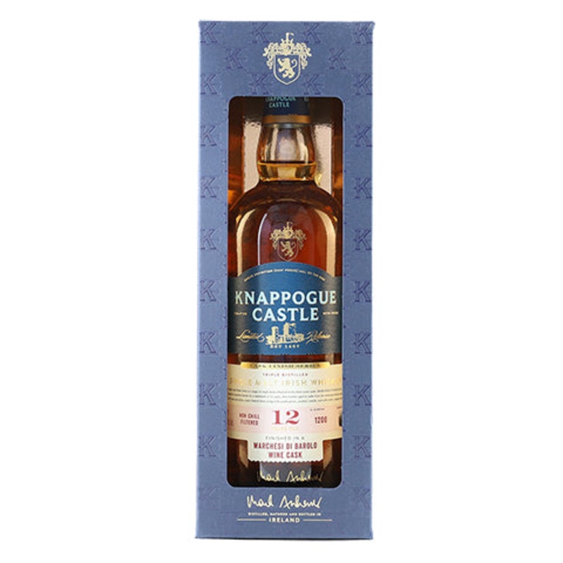 Knappogue Castle 12yr Marchesi Di Barolo Cask Finish Single Malt 750ML BTL