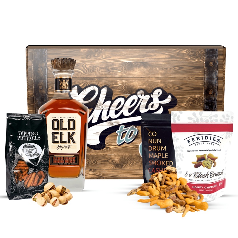 Old Elk Bourbon Mule Gift Basket Cheers