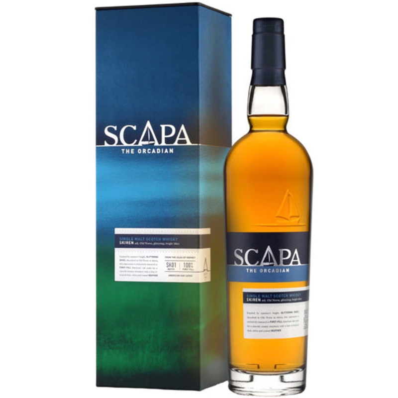 SCAPA SKIREN SINGLE MALT SCOTCH WHISKY 700ML @ Red Deer [1011152] 700 ml