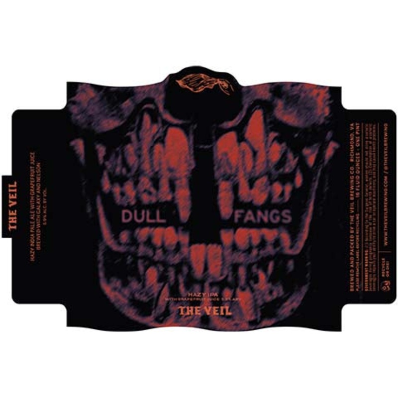 The Veil Dull Fangs Hazy IPA 16OZ SINGLE CAN