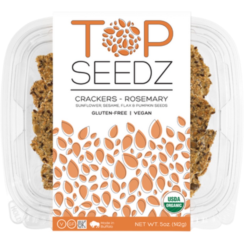 TOP SEEDZ CRACKERS ROSEMARY