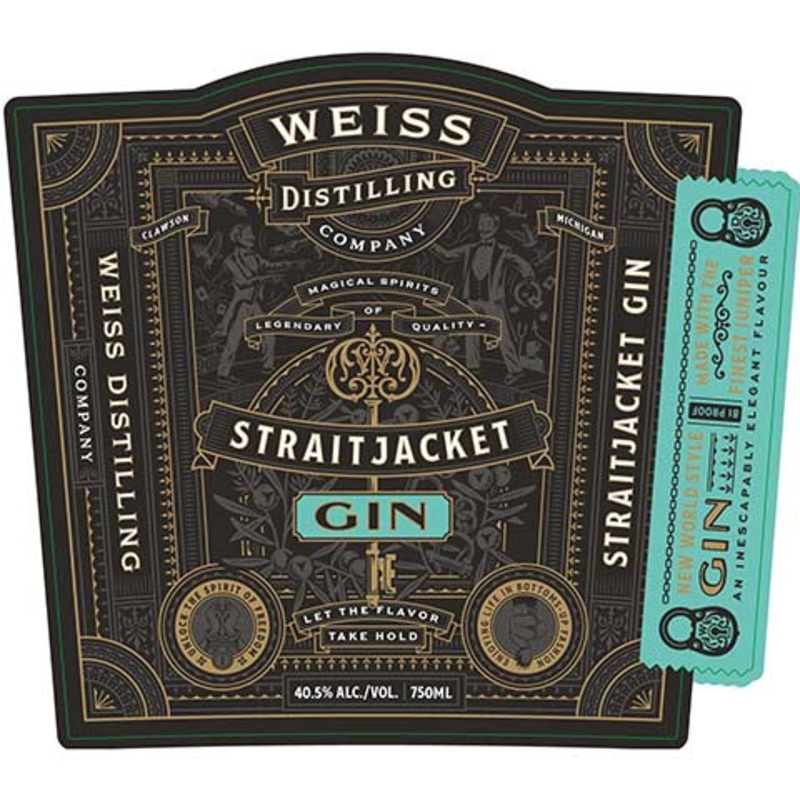 Weiss Straitjacket Gin 750ML BTL