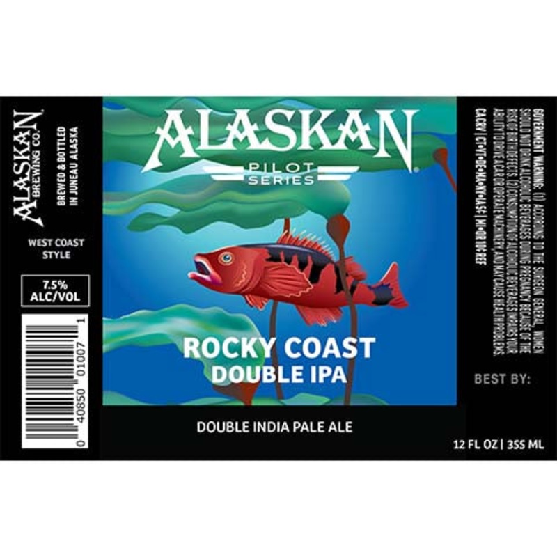 Alaskan Pilot Series: Rocky Coast DIPA 12OZ SINGLE BTL