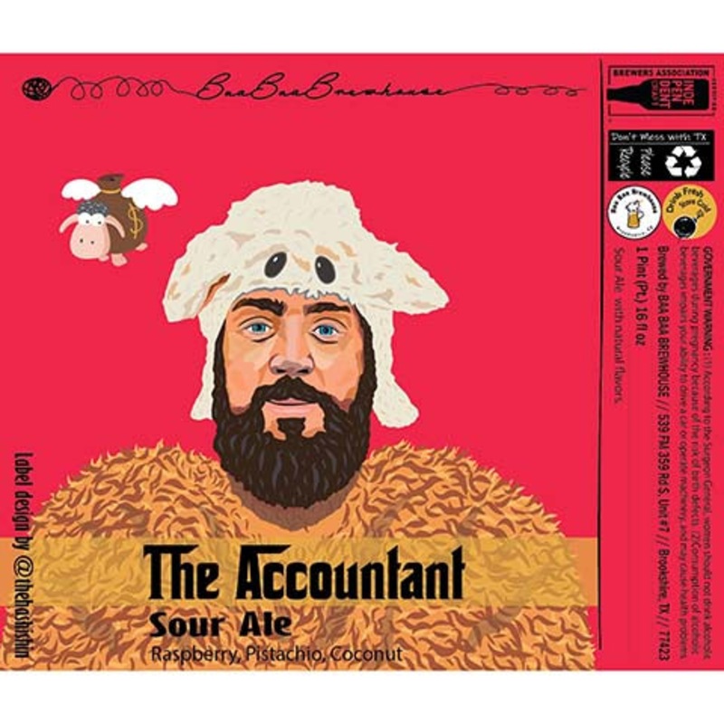 Baa Baa The Accountant Sour Ale 16OZ SINGLE CAN