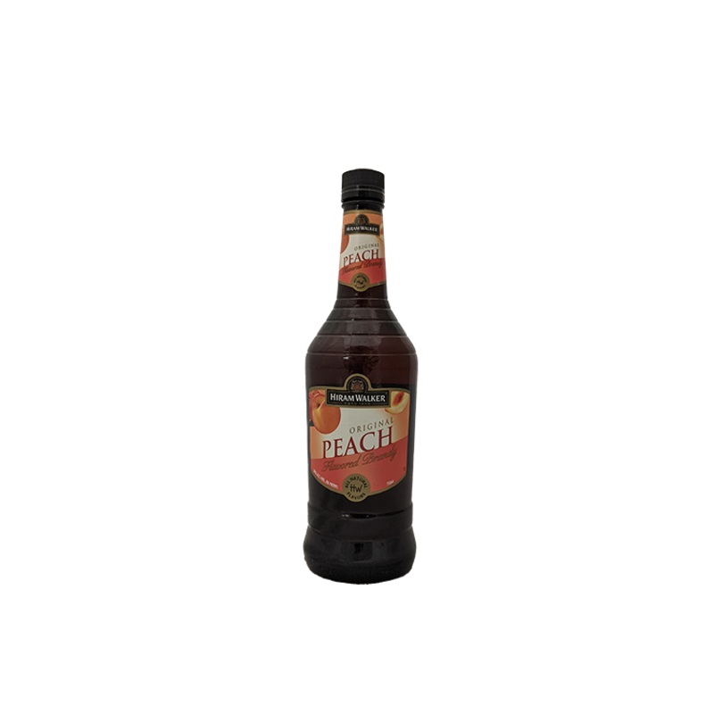 Hiram Walker Peach Brandy 750ML