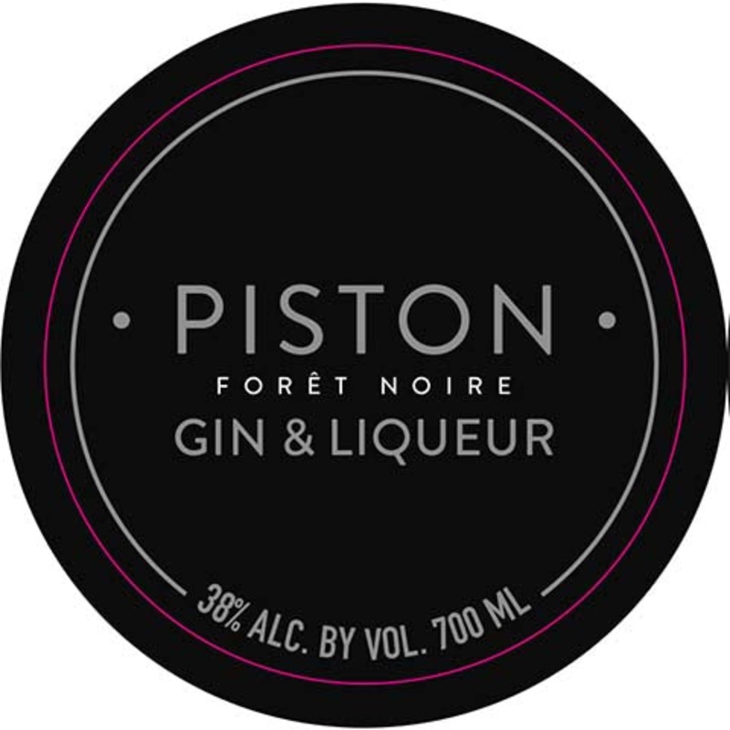Piston Foret Noir Gin & Liqueur 700ML BTL