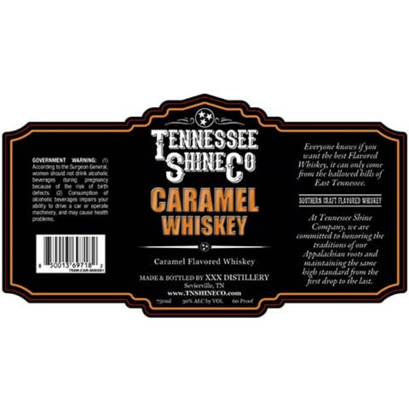 Tennessee Shine Caramel Whiskey 750ML BTL