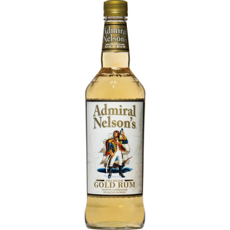 ADMIRAL NELSON’S GOLD RUM 80 750ML