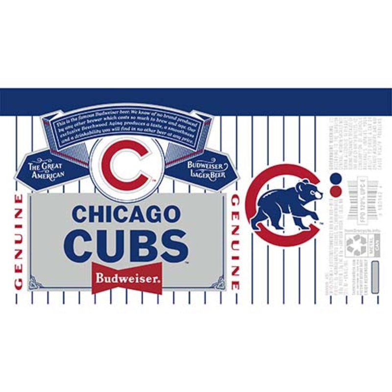 Budweiser Chicago Cubs 12OZ SINGLE CAN