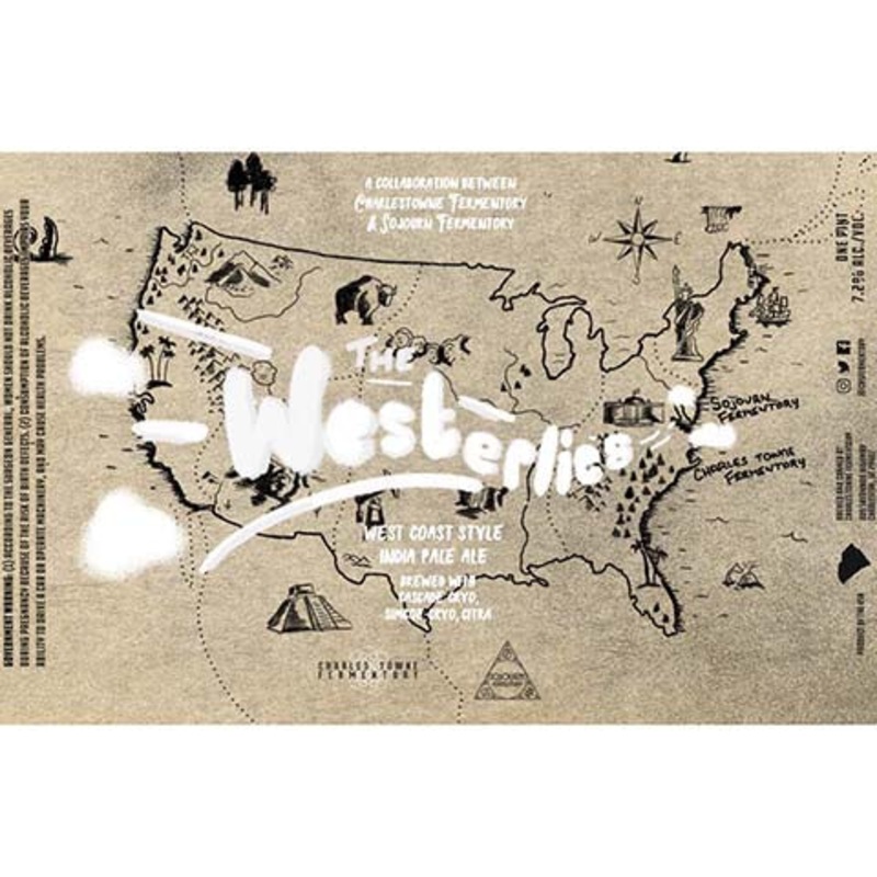 Charles Towne Fermentory The Westerlies IPA 16OZ SINGLE CAN