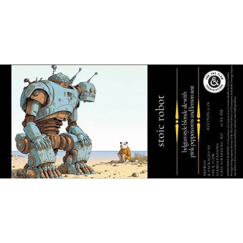 Ebb & Flow Stoic Robot Blonde Ale 12OZ SINGLE CAN