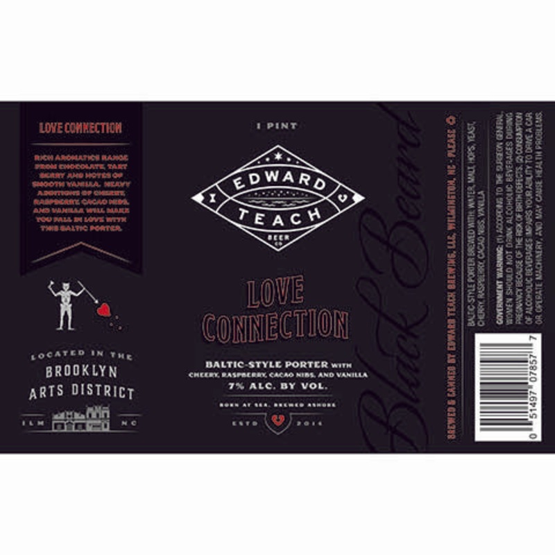 Edward Teach Love Connection Porter 16OZ SINGLE CAN