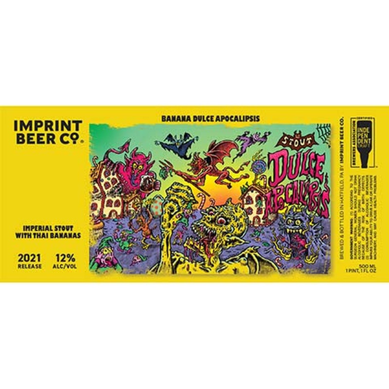 Imprint Banana Dulce Apocalipsis Imperial Stout 500ML BTL