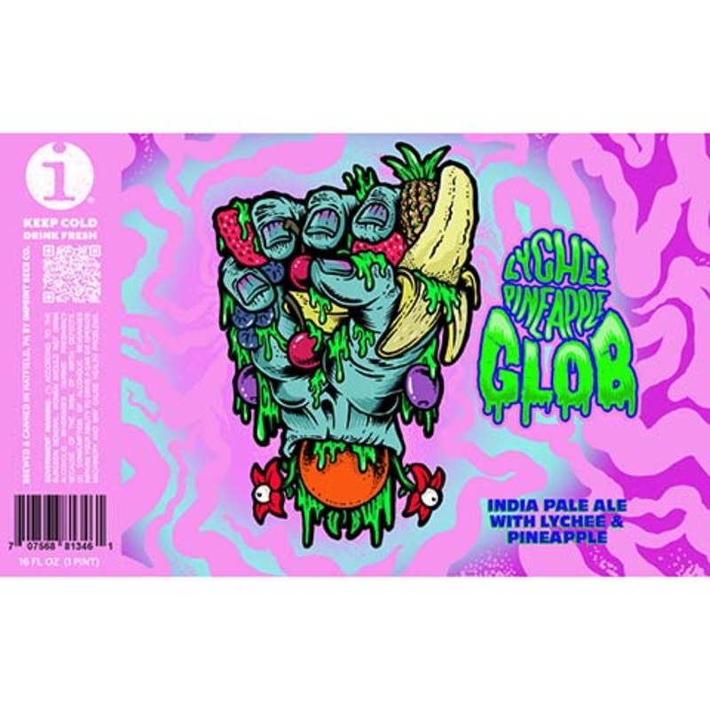 Imprint Beer Lychee Pineapple Glob IPA 16OZ SINGLE CAN