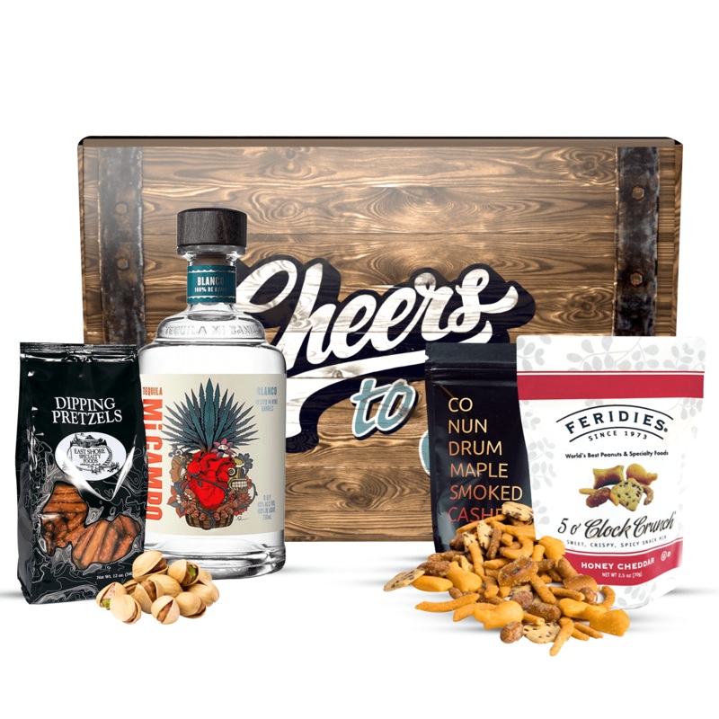 Mi Campo Tequila Gift Basket Cheers