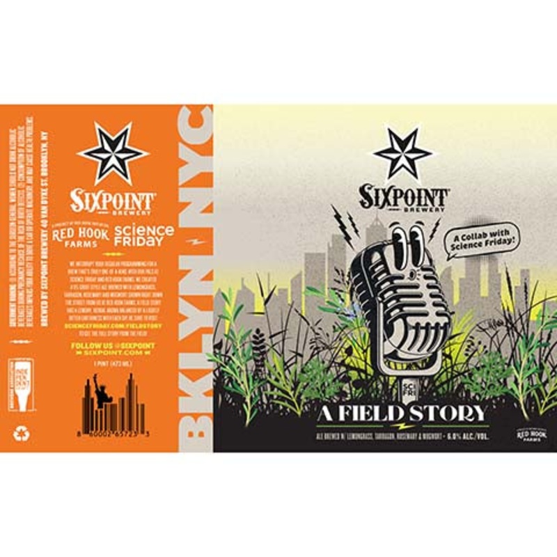 Sixpoint A Field Story Ale 16OZ SINGLE CAN