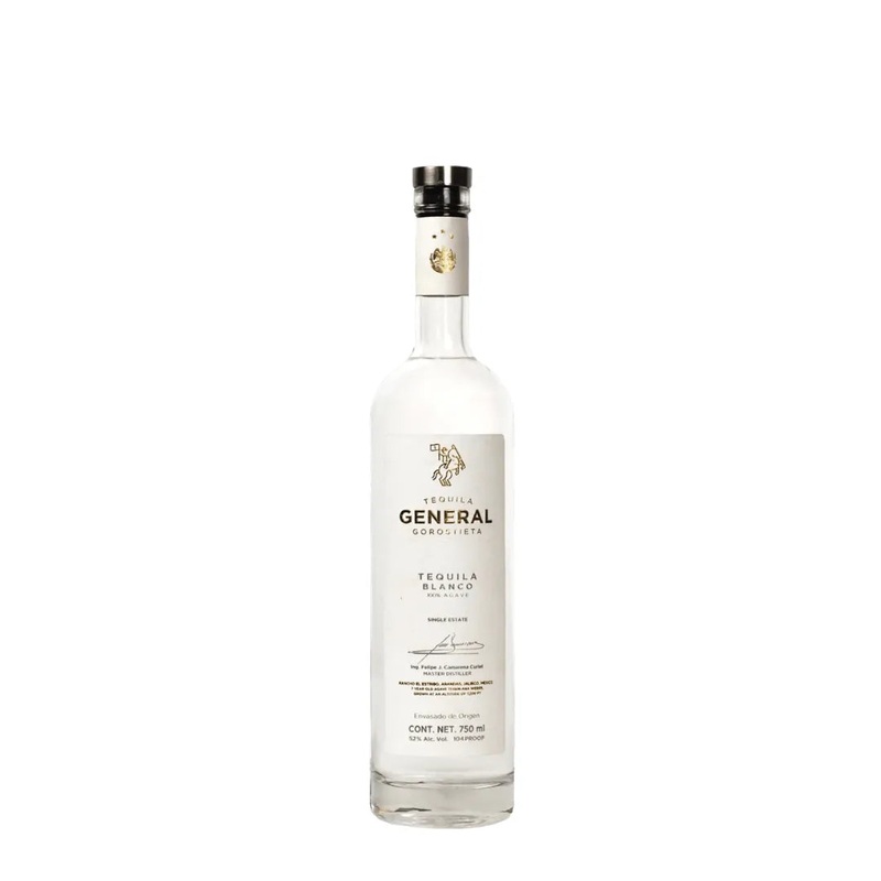 Tequila General Gorostieta Blanco High Proof Tequila (104 PF) 750mL