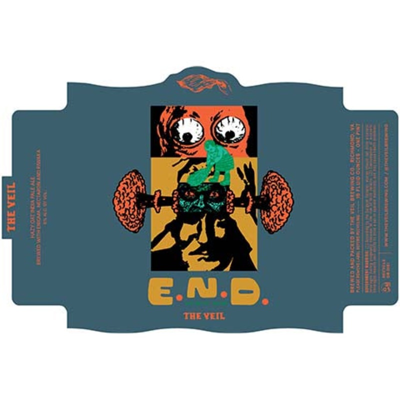 The Veil E.N.D. Hazy Oat IPA 16OZ SINGLE CAN