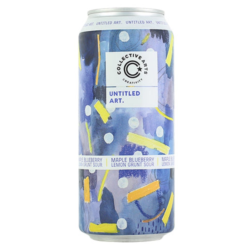 Untitled Art Maple Blueberry Lemon Grunt Sour Ale 16OZ SINGLE CAN