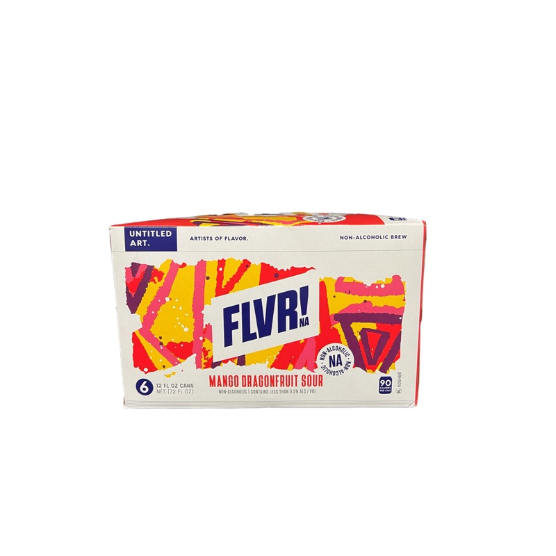 Untitled Art Non-Alcoholic Mango Dragonfruit Sour 6 Pack