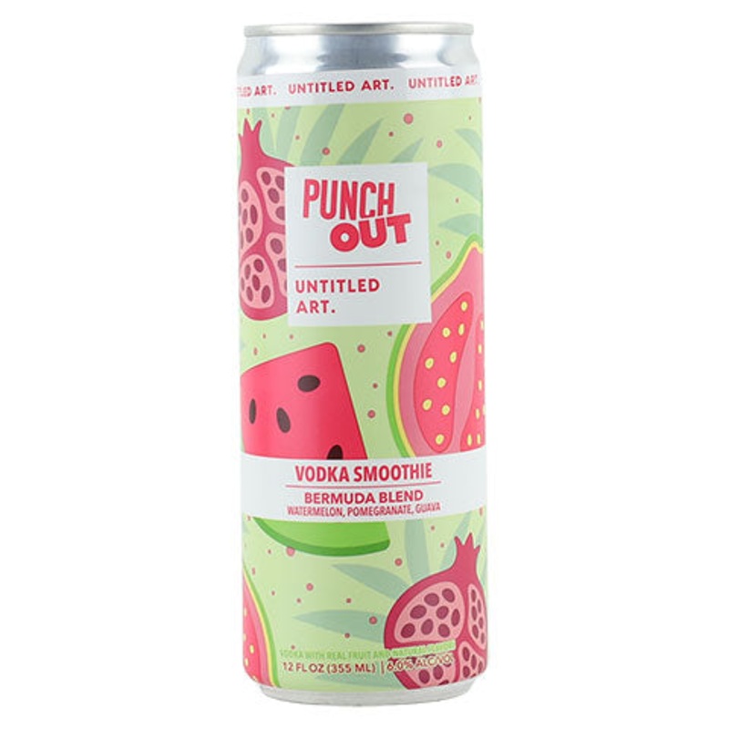 Untitled Art Punch Out Bermuda Blend Vodka Smoothie 12OZ SINGLE CAN