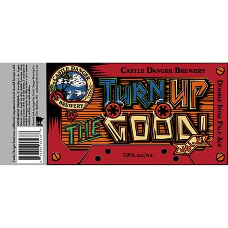 Castle Danger Turn Up The Good Vol. 2 DIPA 12OZ SINGLE CAN