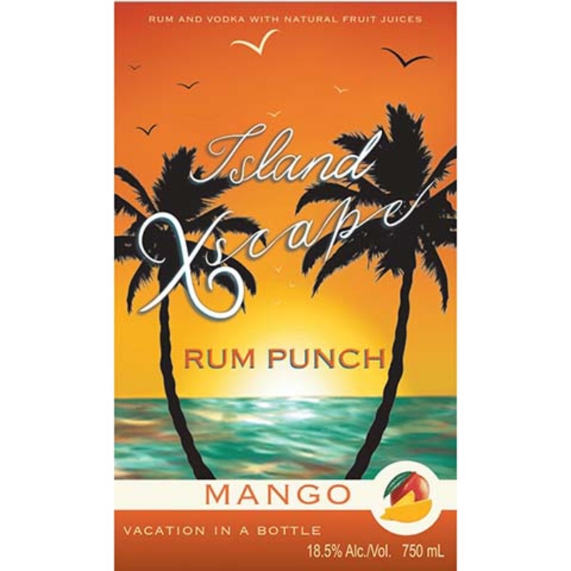 Island Xcape Mango Rum Punch 750ML BTL