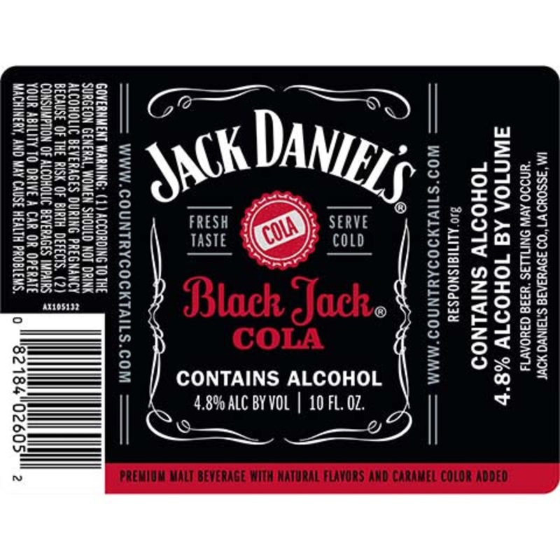 Jack Daniel’s Black Jack Cola 10OZ SINGLE CAN