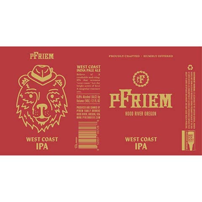 pFriem West Coast IPA 12OZ SINGLE CAN