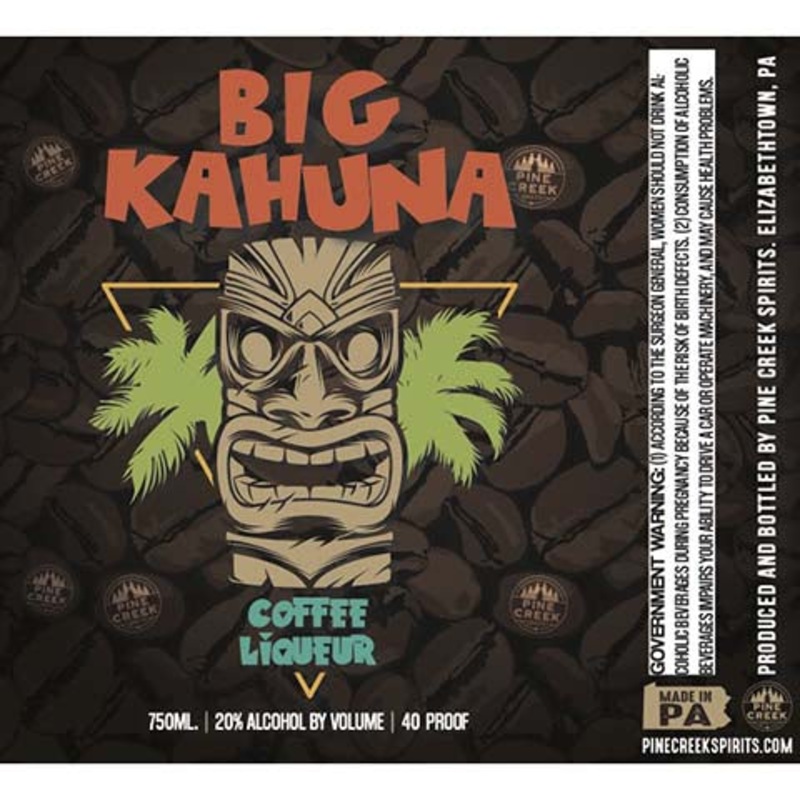 Pine Creek Big Kahuna Coffee Liqueur 750ML BTL