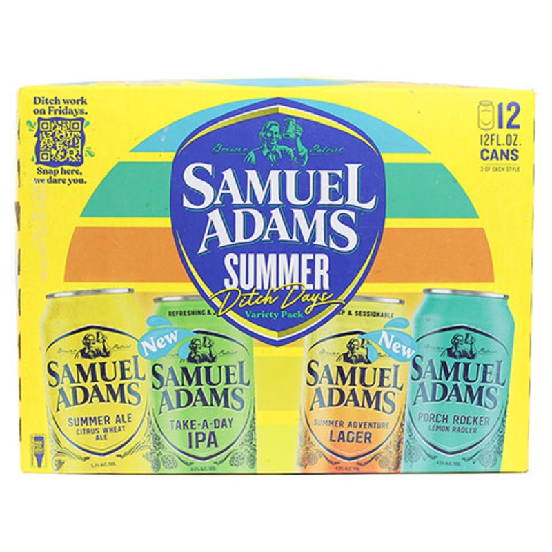 Samuel Adams Summer Ditch Days Variety 12-Pack 12PK 12OZ CAN