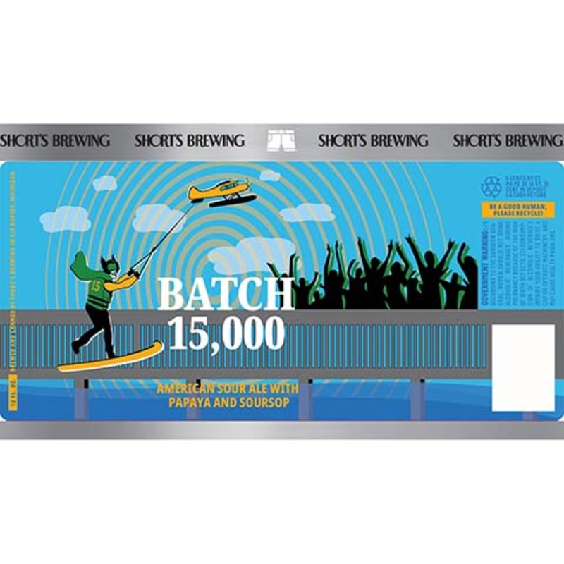 Short’s Batch 15,000 Sour Ale 12OZ SINGLE CAN