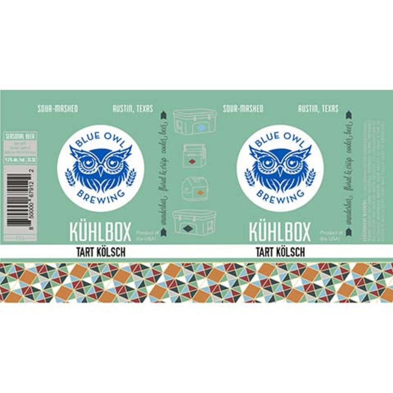 Blue Owl Kuhlbox Tart Kolsch 12OZ SINGLE CAN