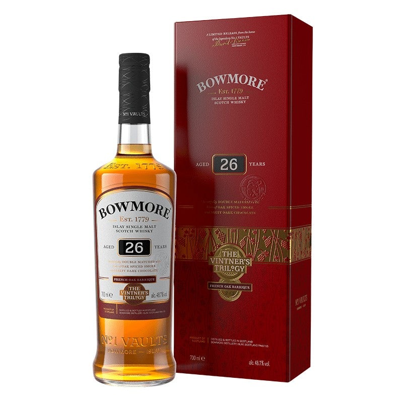 Bowmore 26 Year Old The Vintner’s Trilogy #2 French Oak Barrique Islay Single Malt Scotch Whisky 750ML BTL