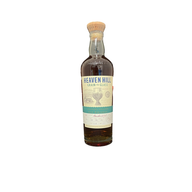 ***Heaven Hill Grain To Glass Straight Rye Whiskey 750ML***