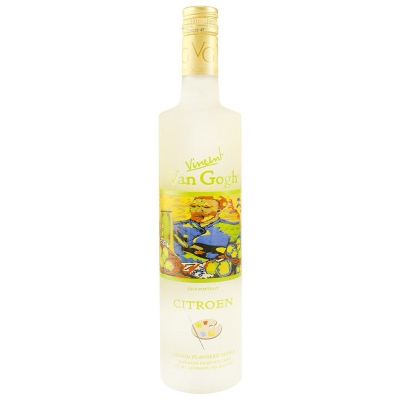 VAN GOGH CITRUS FLAVORED VODKA CITROEN 80 750ML 750ML