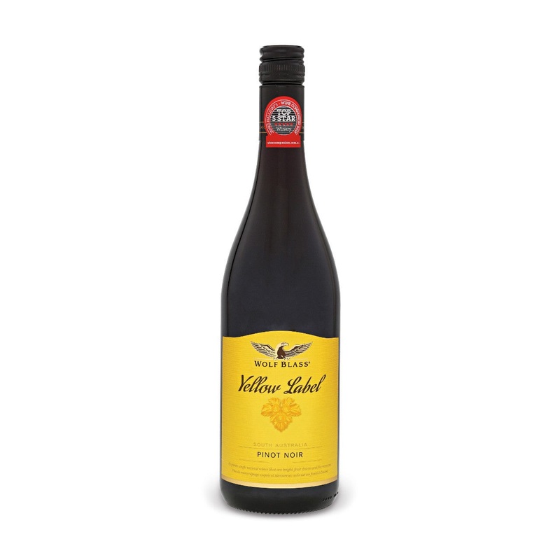 WOLF BLASS YELLOW LABEL PINOT NOIR 750 ML