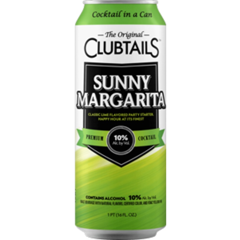 Clubtails Sunny Margarita 12 – 24oz Cans