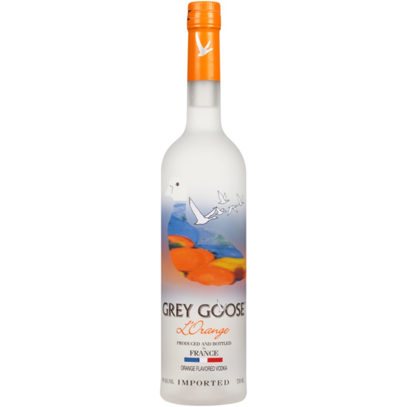 GREY GOOSE ORANGE FLAVORED VODKA L’ORANGE 80 750ML 750ML